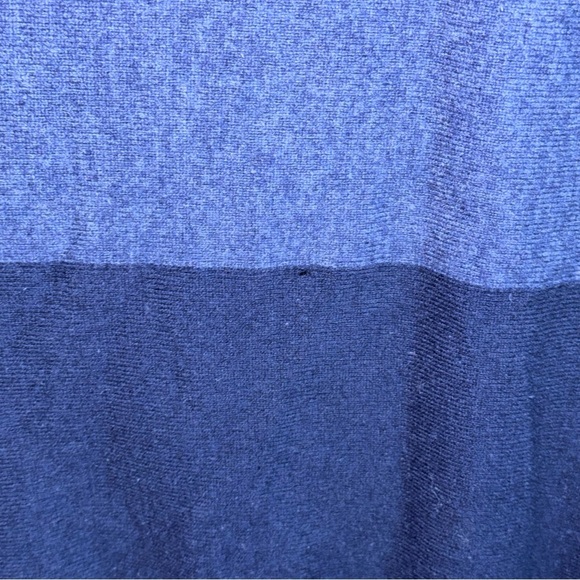 Athleta WOOL CASHMERE STARGAZER PULLOVER NAVY Sz Large - Picture 7 of 12